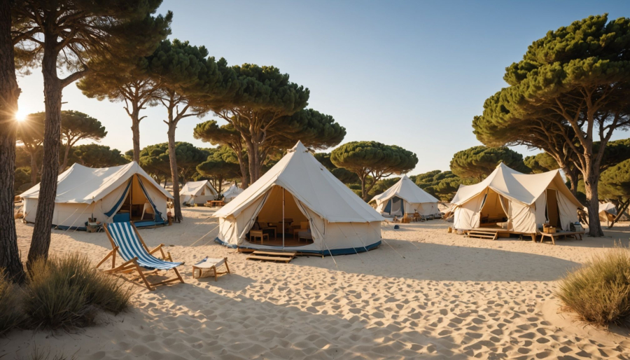 Top 5 des campings à vias-plage